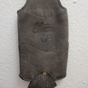 Calleen Cordero Leather Cell Wallet Crossbody Bag